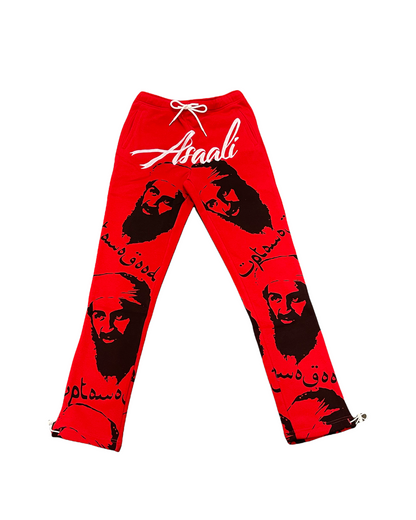UpToNoGood X Asaali RED Sweatpants